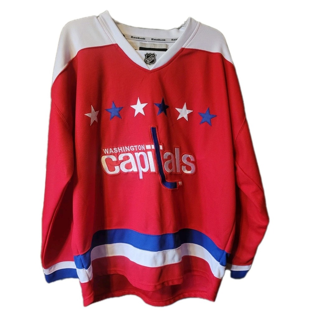 Vintage Washington Capitals Reebok T.J. Oshie jersey winter classic XXL